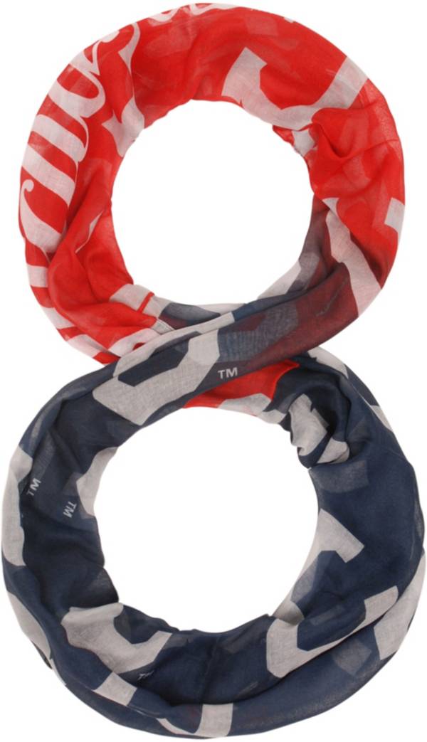 FOCO Cleveland Indians Gradient Infinity Scarf