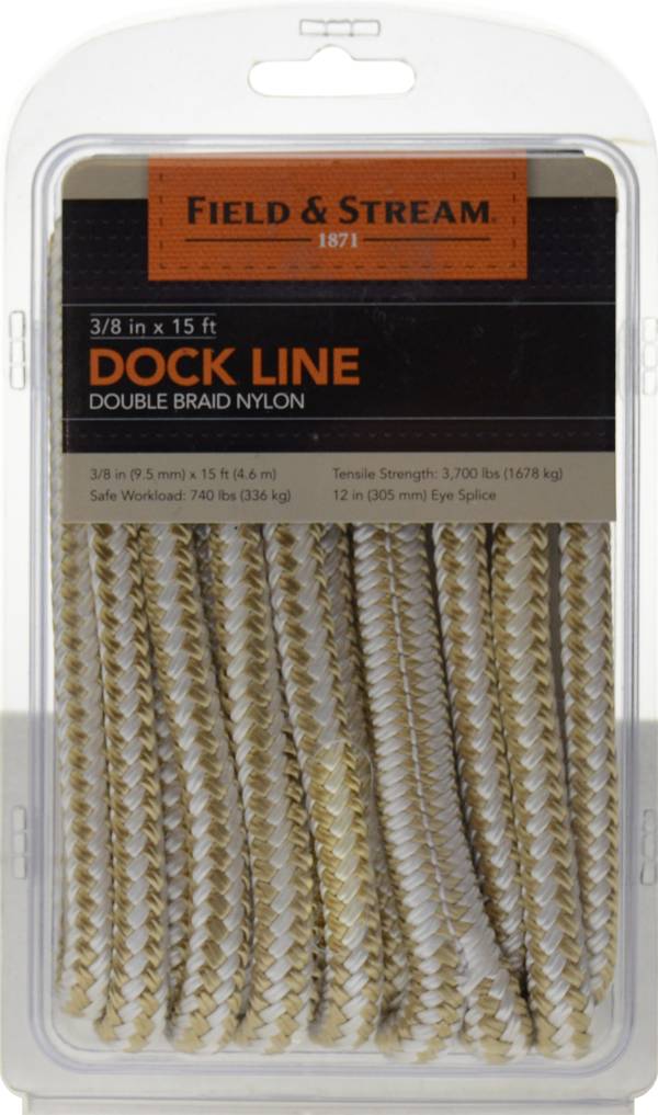 Field & Stream Double Braid Nylon Dock Line