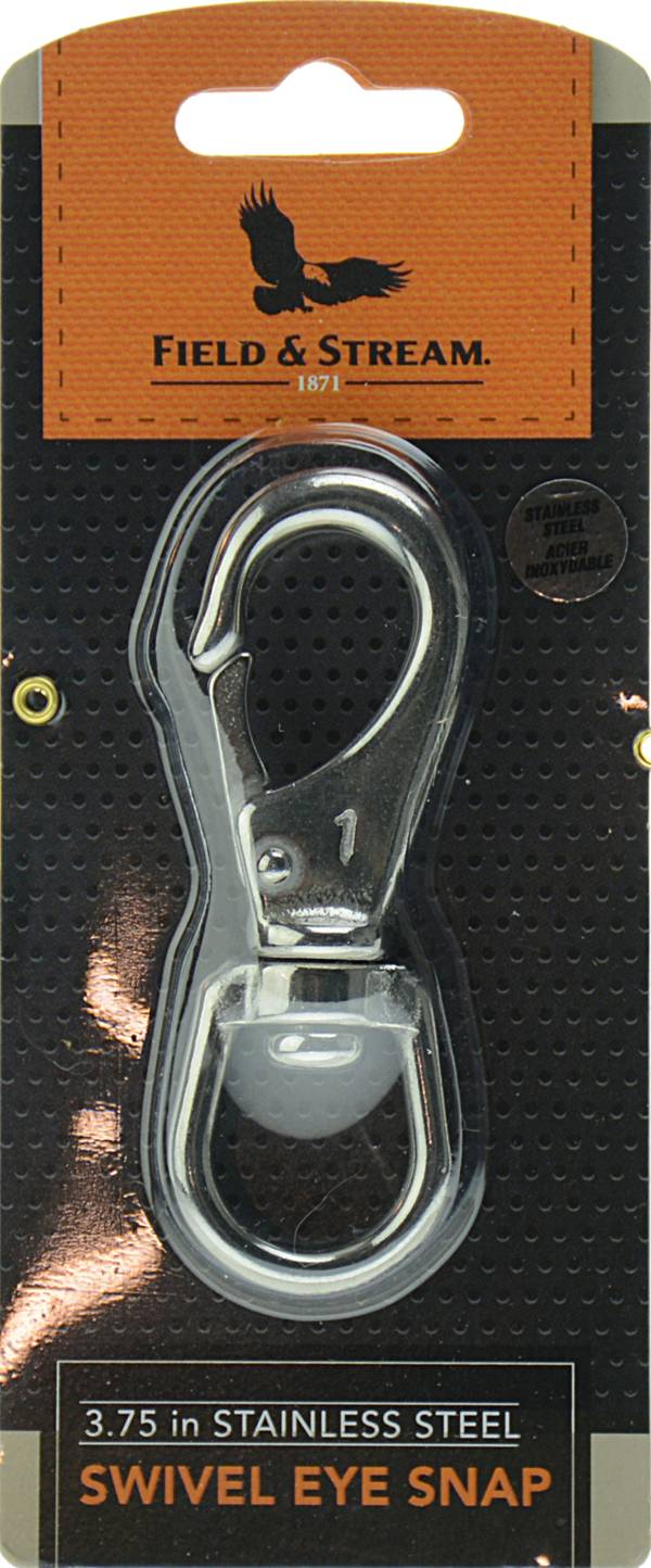 Field & Stream Stainless Steel Swivel Eye Snap