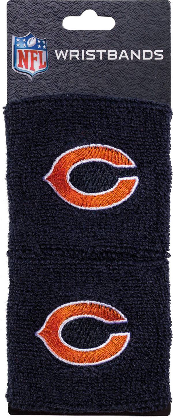 Franklin Chicago Bears Embroidered Wristbands