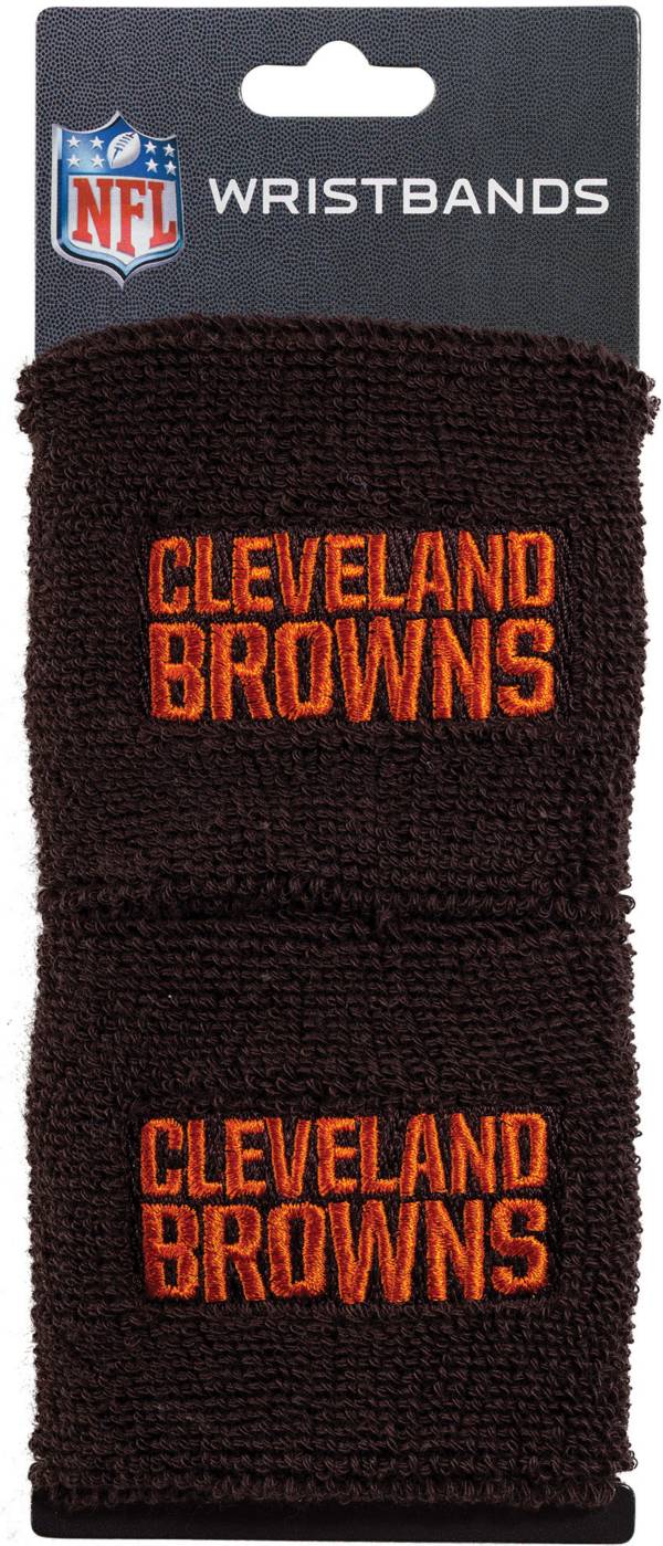 Franklin Cleveland Browns Embroidered Wristbands