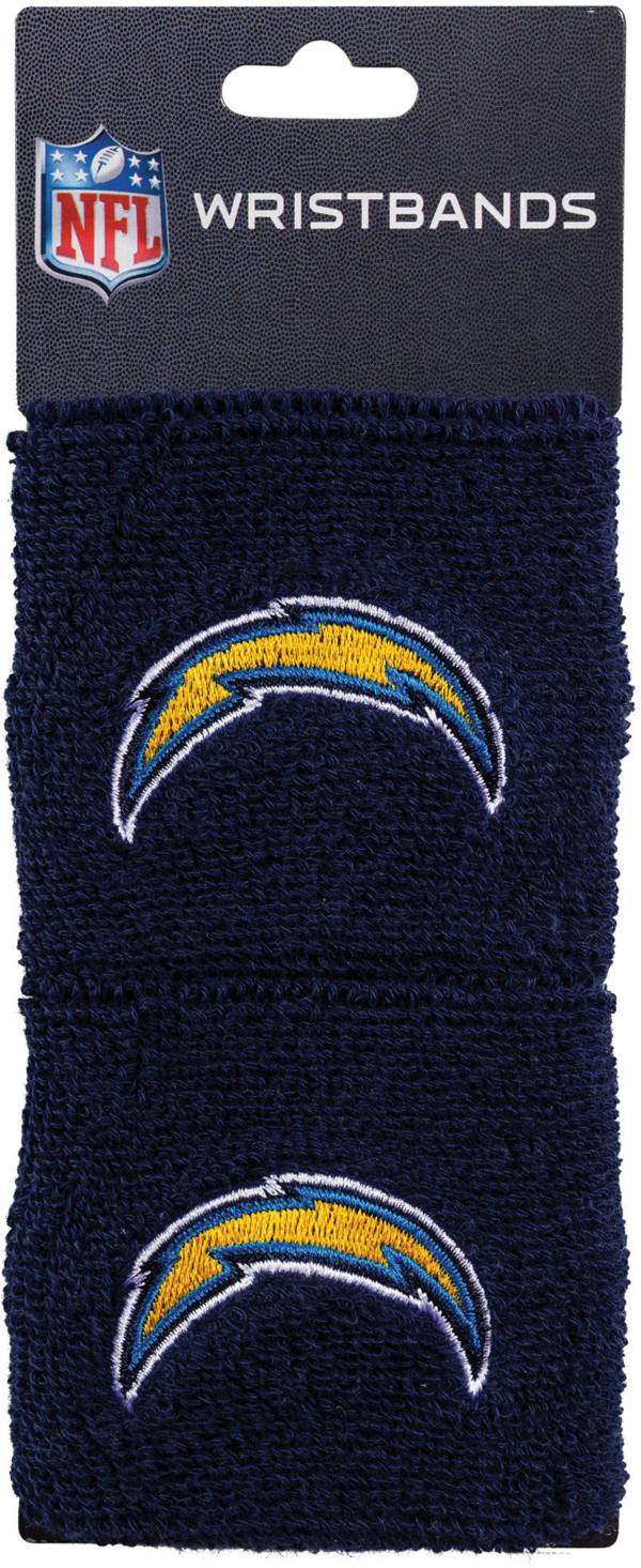 Franklin Los Angeles Chargers Embroidered Wristbands