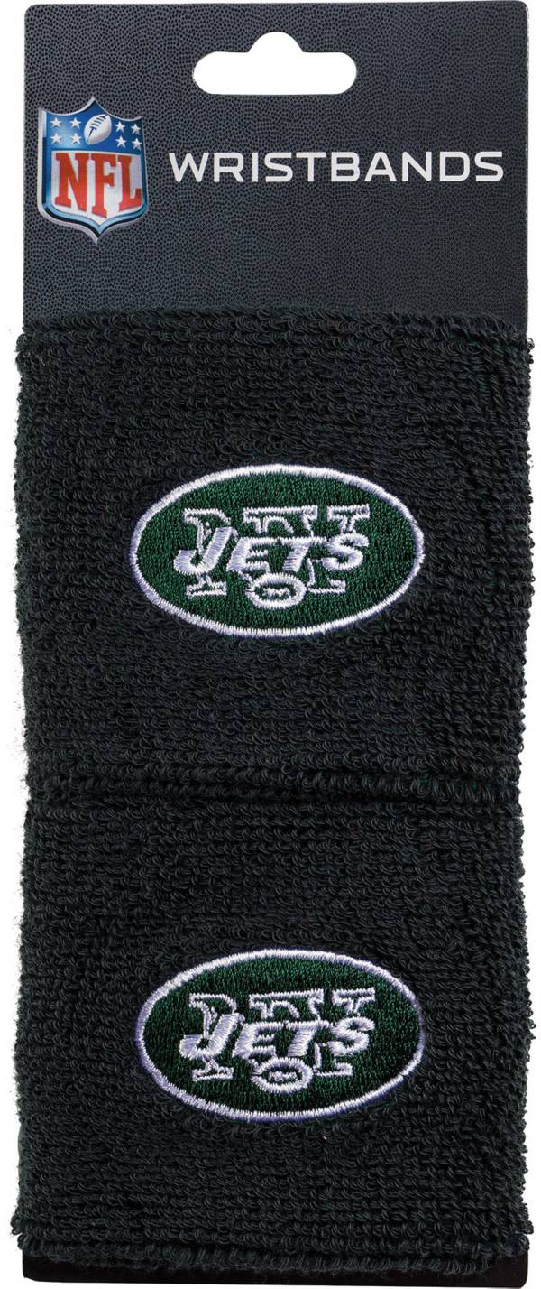 Franklin New York Jets Embroidered Wristbands