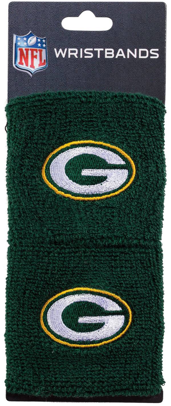 Franklin Green Bay Packers Embroidered Wristbands