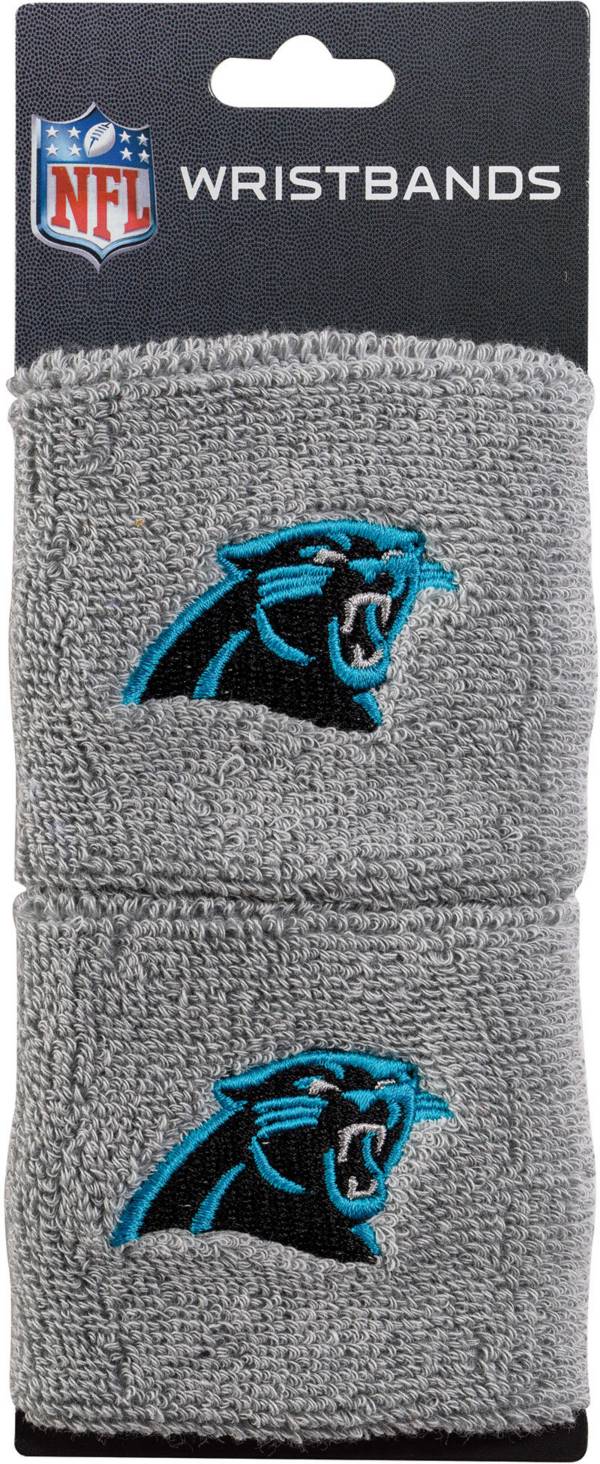 Franklin Carolina Panthers Embroidered Wristbands
