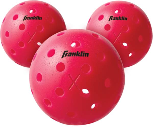 Franklin Pickleball-X Outdoor Pickleballs – 3 Pack