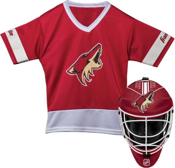 Franklin Arizona Coyotes Goalie Uniform Costume Set