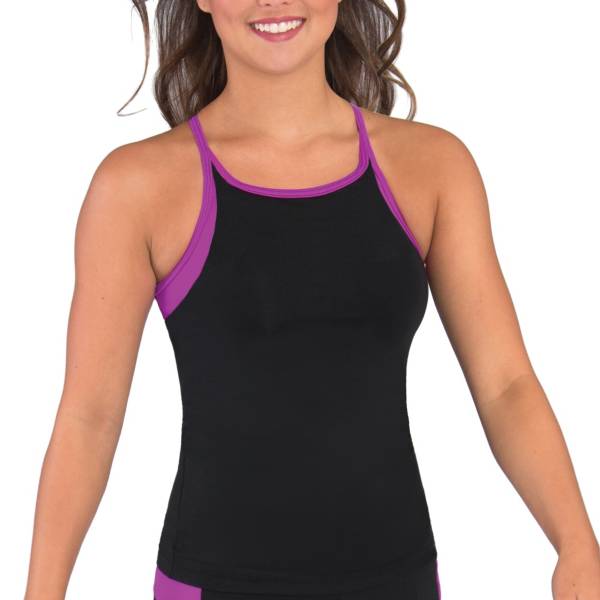 GK Elite Women's Faux Layered Long Cheerleading Top product image