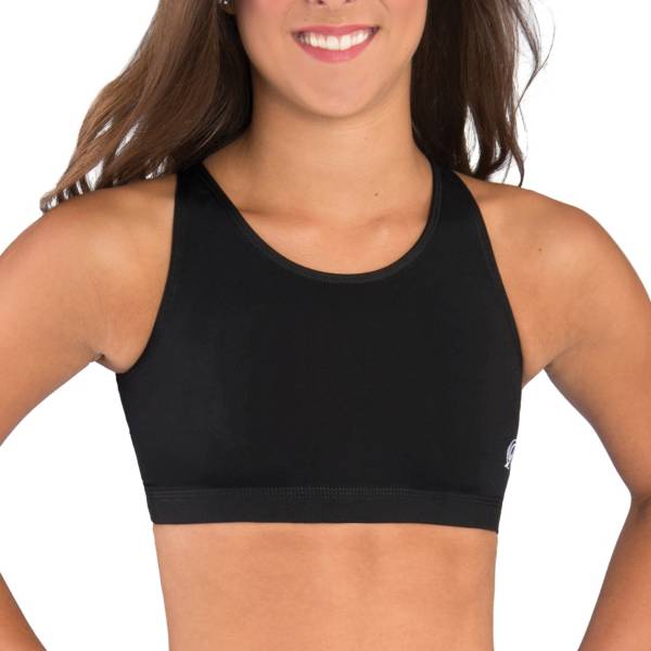 GK Elite Women's Modern Triangle Back Cheerleading Top