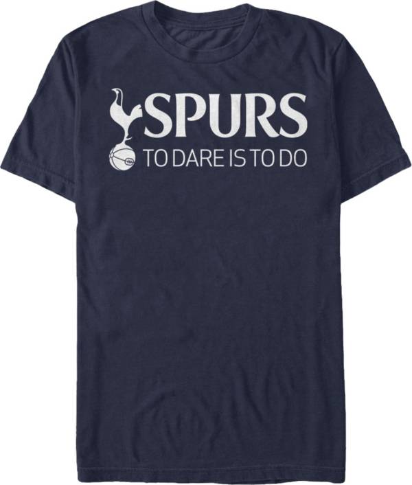 Fifth Sun Men's Tottenham Hotspur Spurs To Dare Navy Crew T-Shirt
