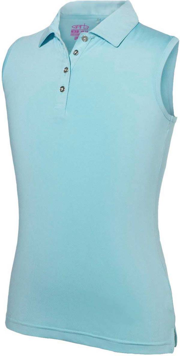 Garb Girls' Toddler Kelly Sleeveless Golf Polo