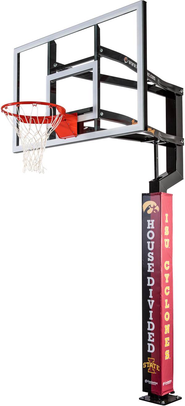Goalsetter Iowa / ISU House Divided Basketball Pole Pad