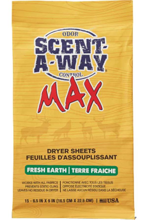 Scent-A-Way Max Dryer Sheets – Fresh Earth