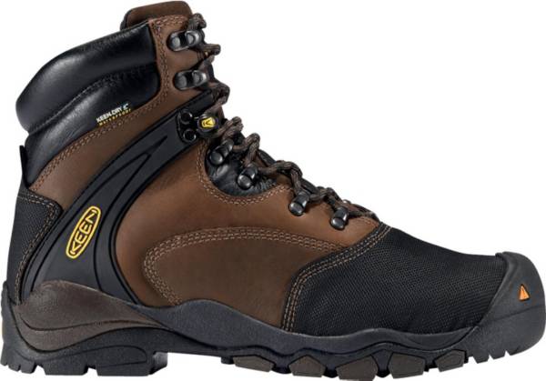 KEEN Men's Louisville Met Waterproof Steel Toe Work Boots