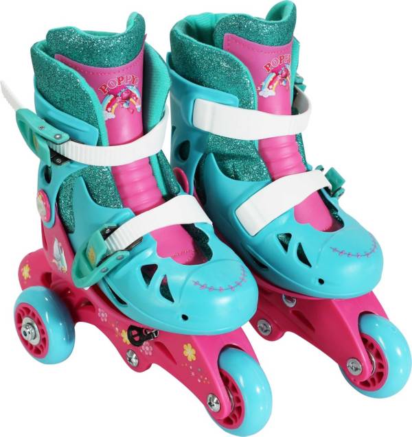 DreamWorks Trolls Girls' 2-in-1 Inline Skates