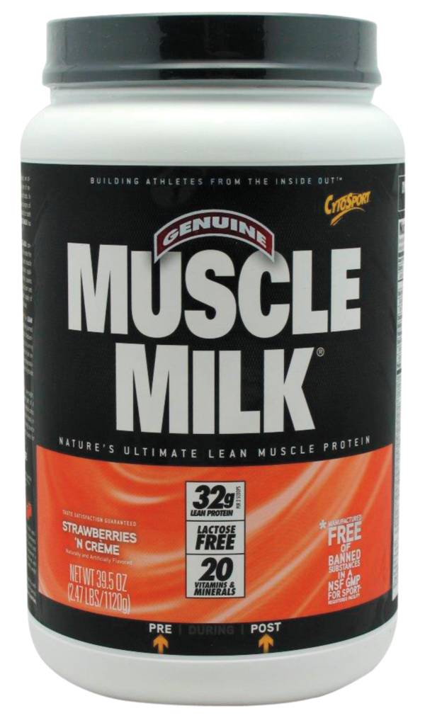 Cytosport Muscle Milk Strawberry 'n Creme Protein Powder 2.47 lbs