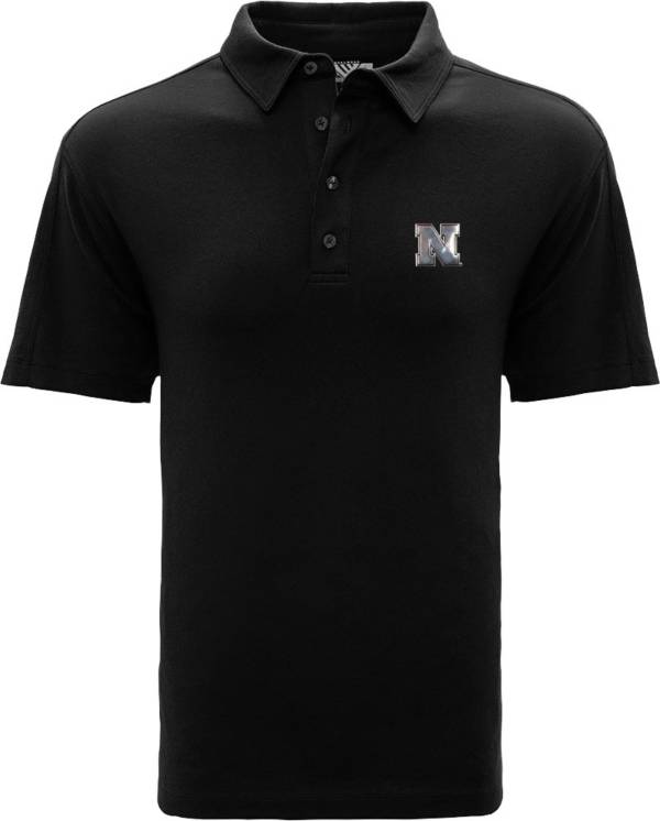 Levelwear Men's Nebraska Cornhuskers Black Reign Polo