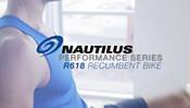 Nautilus R618 Recumbent Bike product image