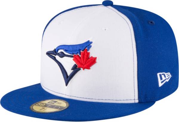 New Era Men's Toronto Blue Jays 59Fifty Alternate White/Royal Authentic Hat