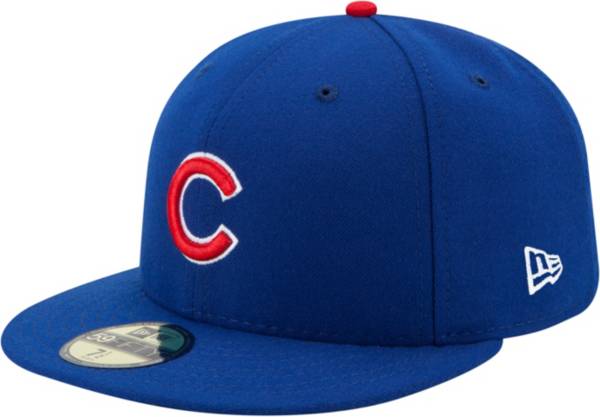 New Era Men's Chicago Cubs 59Fifty Game Royal Authentic Hat