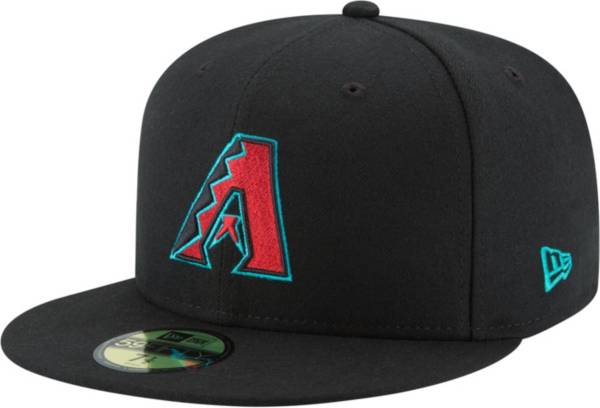 New Era Men's Arizona Diamondbacks 59Fifty Alternate Black Authentic Hat