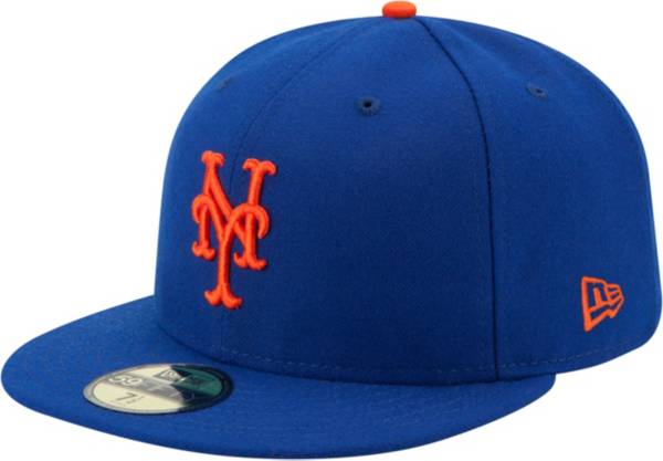 New Era Men's New York Mets 59Fifty Game Royal Authentic Hat
