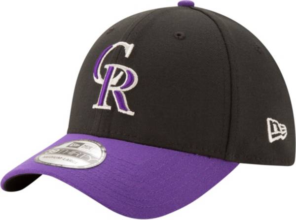 New Era Men's Colorado Rockies 39Thirty Classic Black Stretch Fit Hat product image