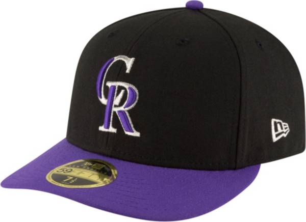 New Era Men's Colorado Rockies 59Fifty Alternate Black Low Crown Authentic Hat product image