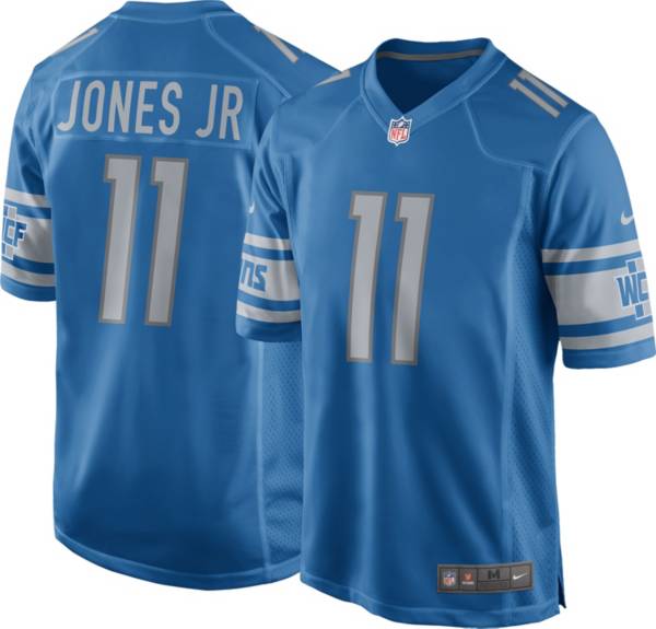 Nike Men's Detroit Lions Marvin Jones #11 Blue Game Jersey