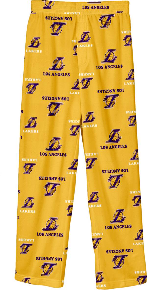 NBA Youth Los Angeles Lakers Logo Pajama Pants
