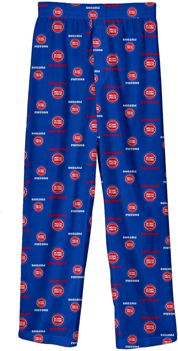 NBA Youth Detroit Pistons Logo Pajama Pants