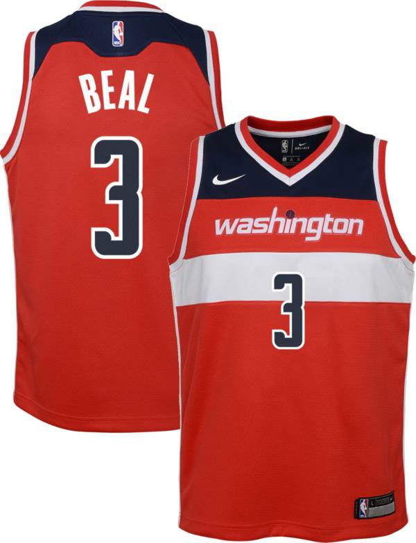 Nike Youth Washington Wizards Bradley Beal #3 Red Dri-FIT Swingman Jersey