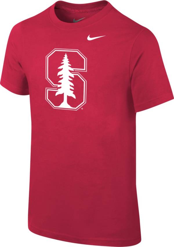 Nike Youth Stanford Cardinal Logo Cardinal T-Shirt