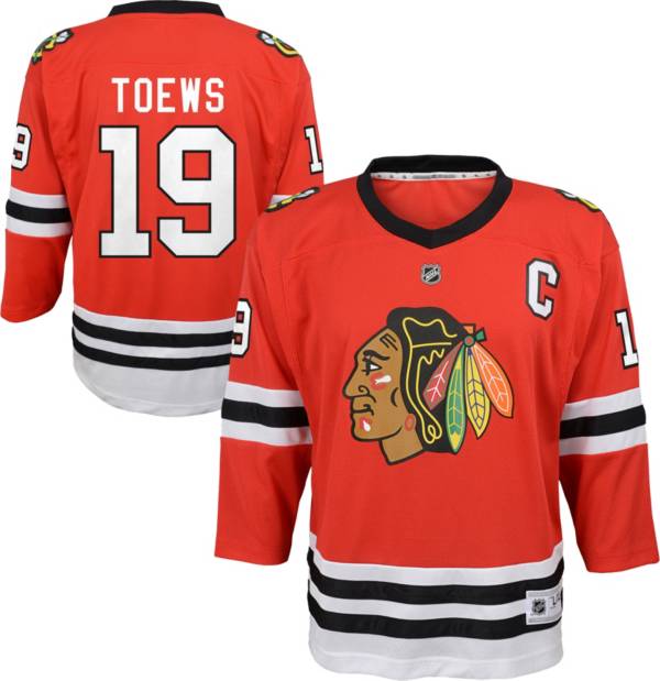 NHL Youth Chicago Blackhawks Jonathan Toews #19 Replica Home Jersey