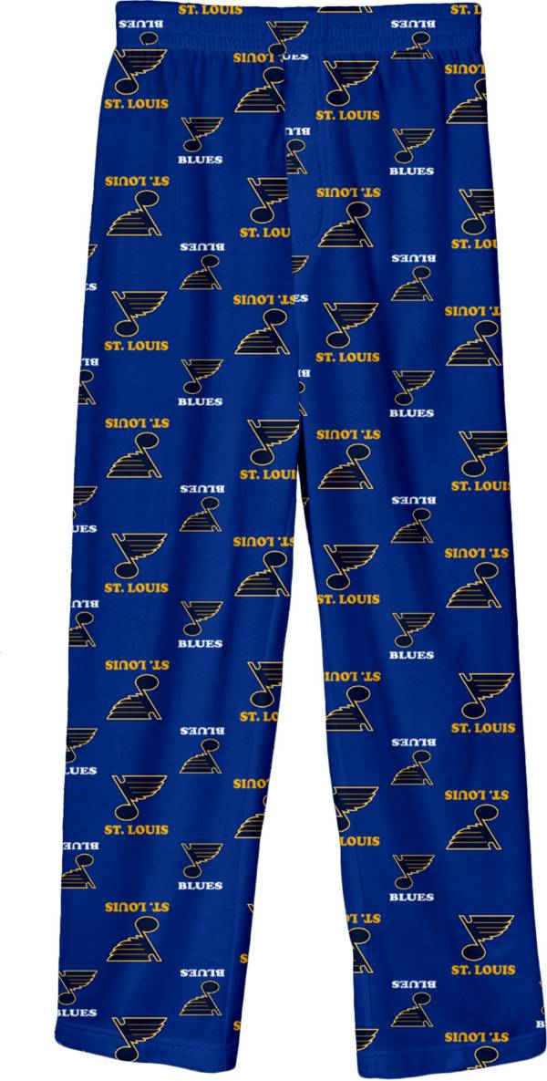 NHL Youth St. Louis Blues Team Logo Navy Sleep Pants