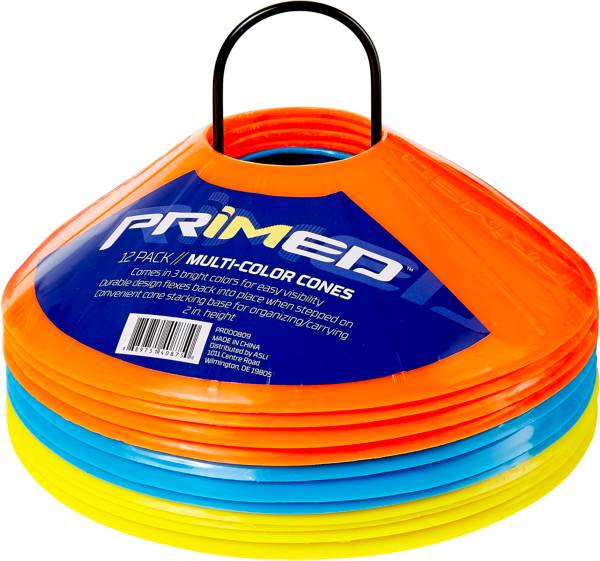 Crown Sporting Goods Set of 12 Soft Plastic Field Disc Cones Crown Sporting Goods Set of 12 Soft Plastic Field Disc Cones