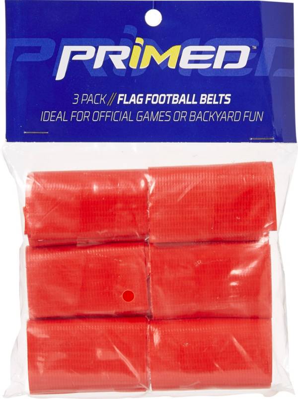 Primed Flag Football Belts – 3 Pack