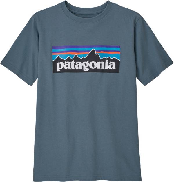 Patagonia Boys' P-6 Logo Organic T-Shirt