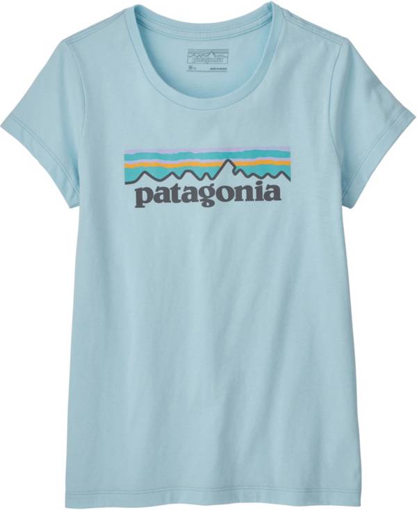 Patagonia Girls' Pastel P-6 Logo Organic T-Shirt product image
