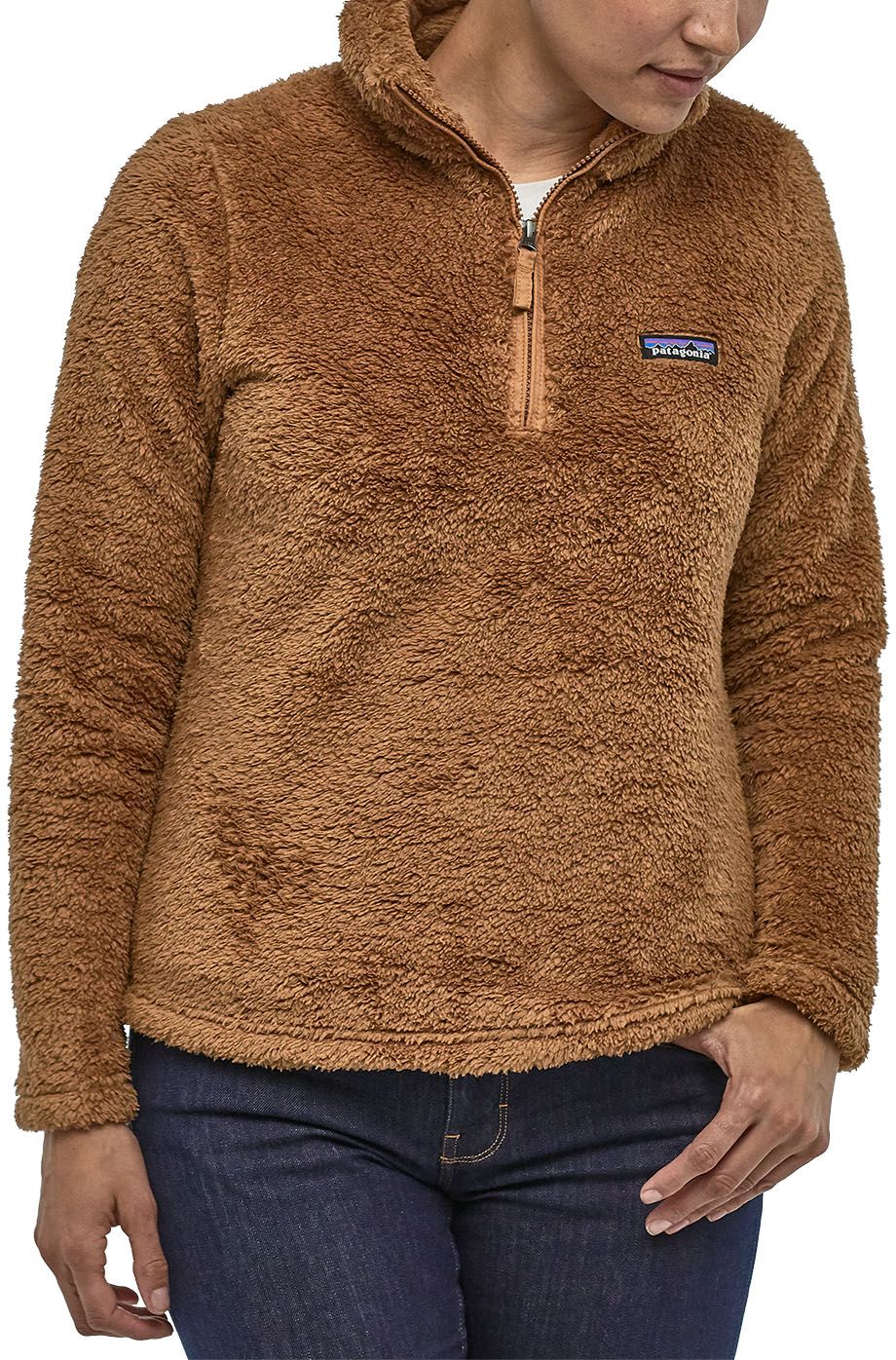 womens fleece quarter zip