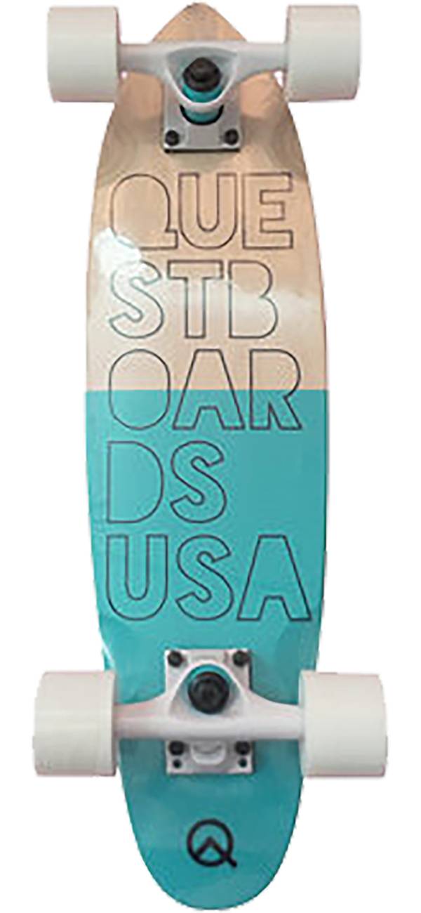 Quest 24" Reef Blue Cruiser Longboard product image