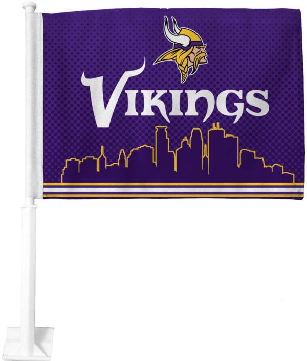 Rico Minnesota Vikings Purple Car Flag