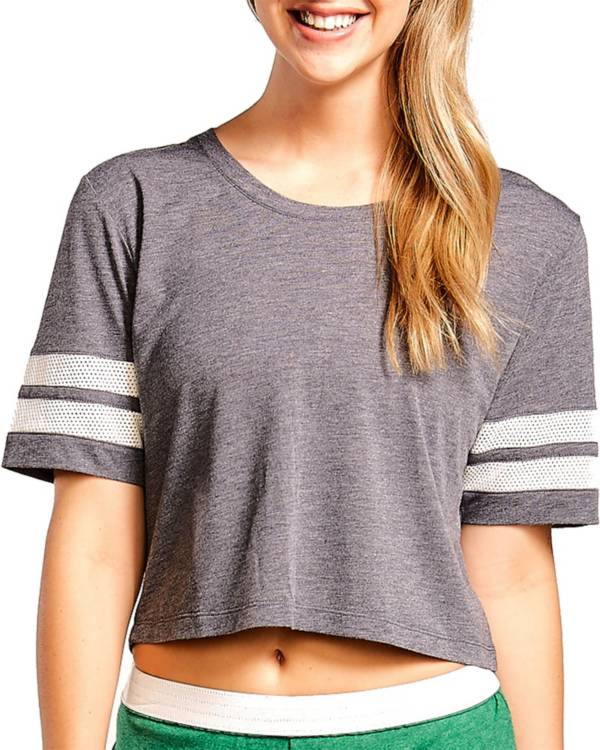 Soffe Juniors' Squad Mesh Cropped T-Shirt