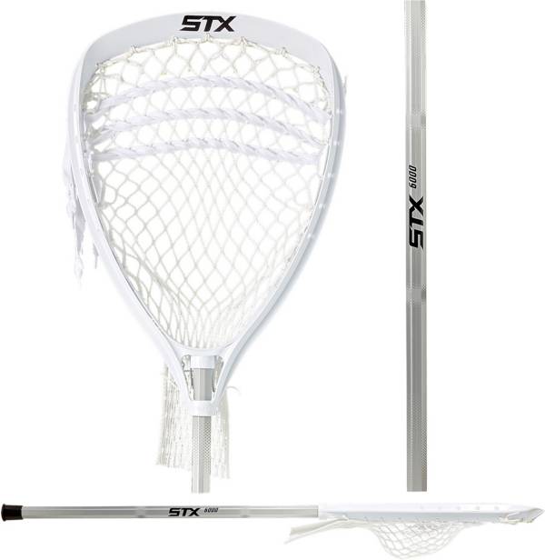 STX Shield 100 on 6000 Lacrosse Goalie Stick