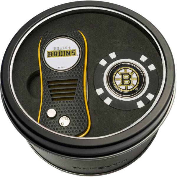 Team Golf Boston Bruins Switchfix Divot Tool and Poker Chip Ball Marker Set