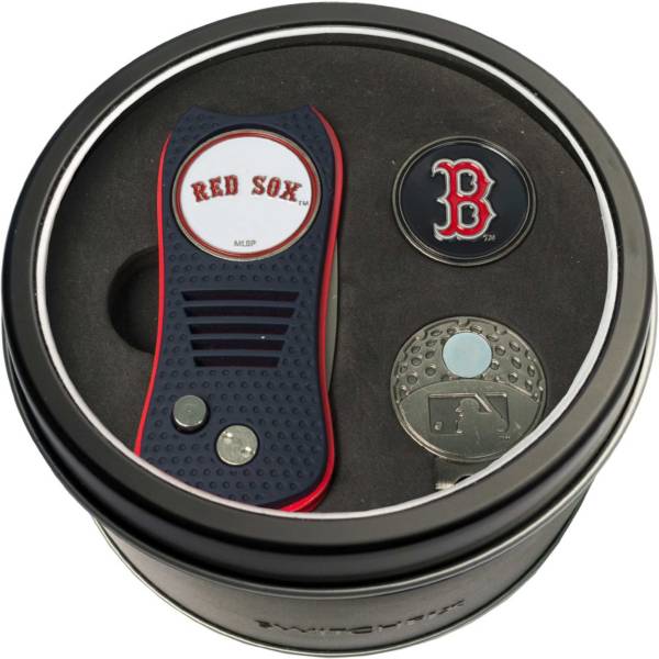 Team Golf Boston Red Sox Switchfix Divot Tool and Cap Clip Set