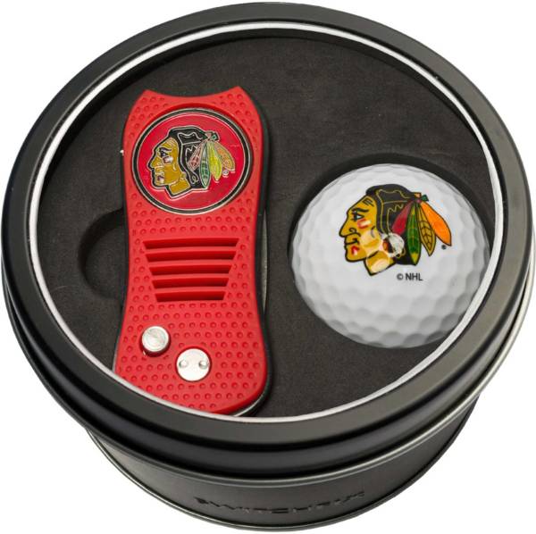 Team Golf Chicago Blackhawks Switchfix Divot Tool and Golf Ball Set