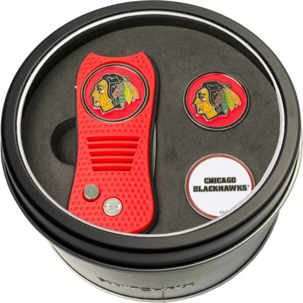 Team Golf Chicago Blackhawks Switchfix Divot Tool and Ball Markers Set