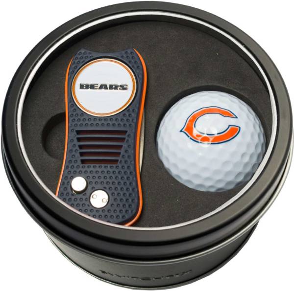 Team Golf Chicago Bears Switchfix Divot Tool and Golf Ball Set