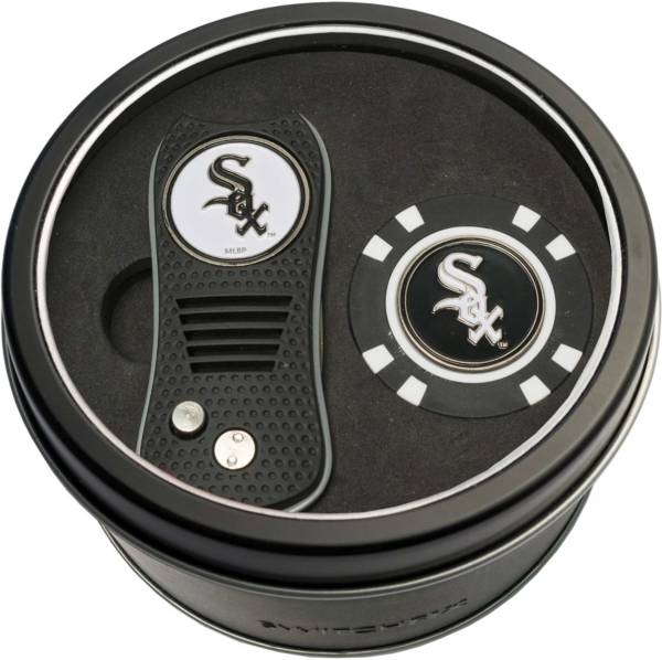 Team Golf Chicago White Sox Switchfix Divot Tool and Poker Chip Ball Marker Set